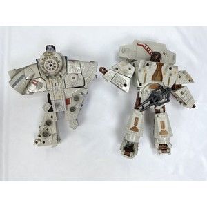 Star Wars Transformers Chewbacca Han Solo Millenium Falcon